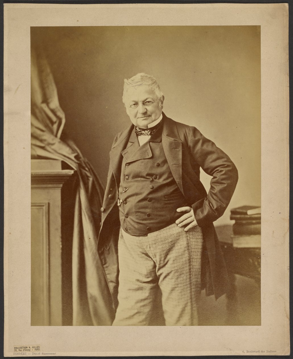 Porträt von Adolphe Thiers 1797-1877, ca. 1860 von Andre Adolphe Eugene Disderi