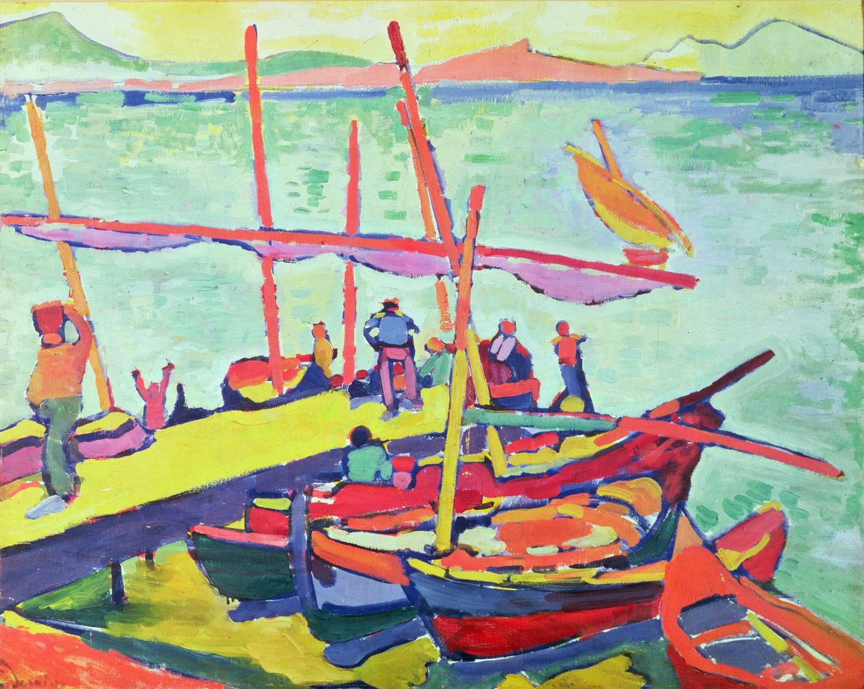 Boote von Andre Derain: Hochwertigste Kunstreproduktion