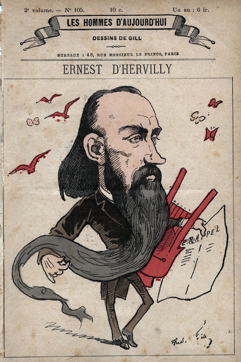 Karikatur von Ernest d