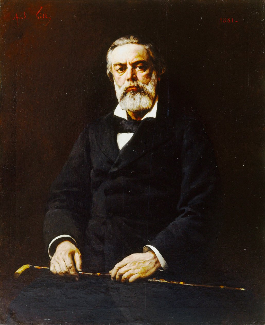 Porträt von Jules Vallès 1832-1885, 1881 von Andre Gill