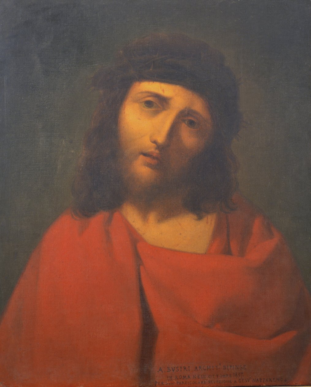 Jesus Christus mit der Dornenkrone von Andrea Busiri Vici