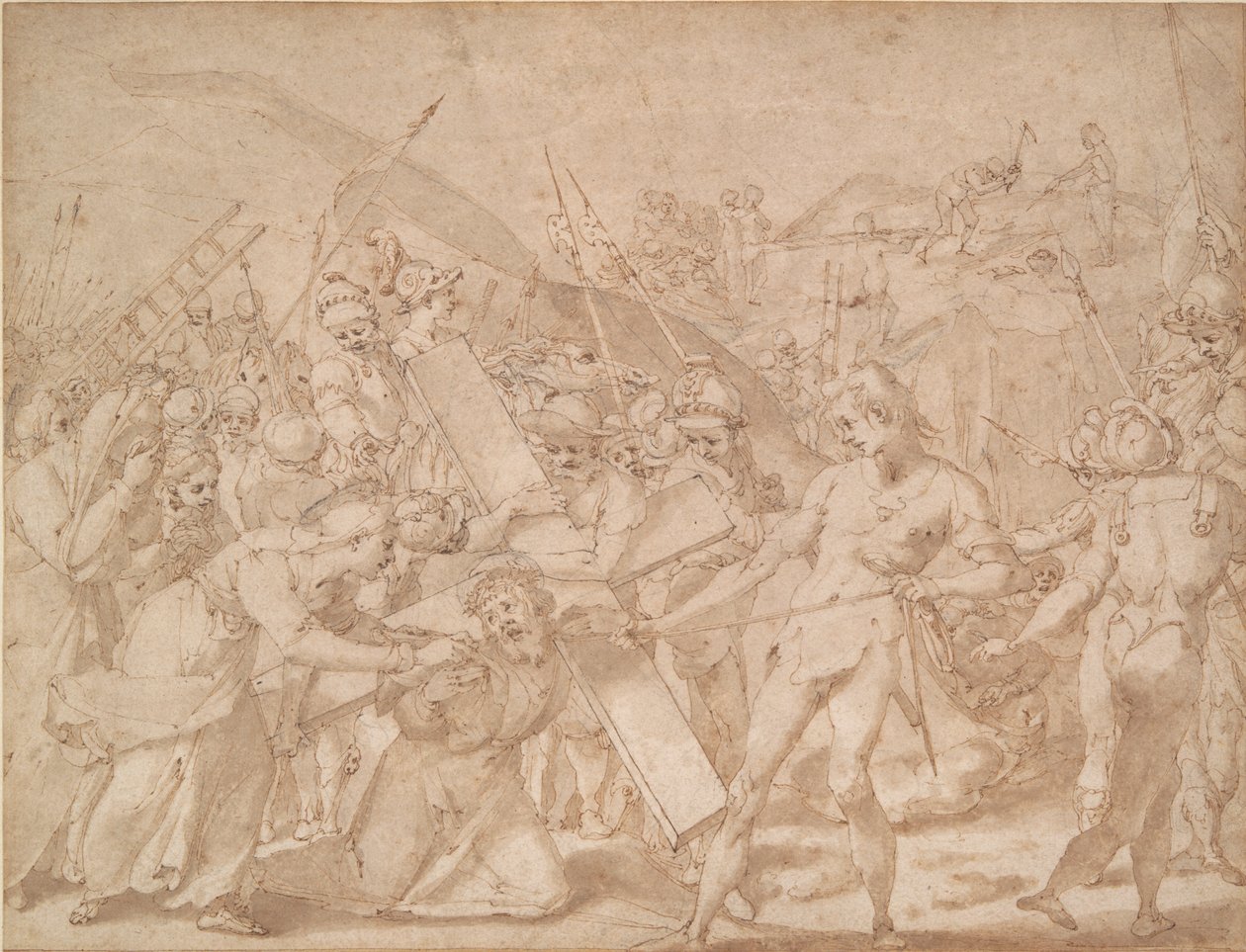 Der Weg nach Golgatha von Andrea Boscoli