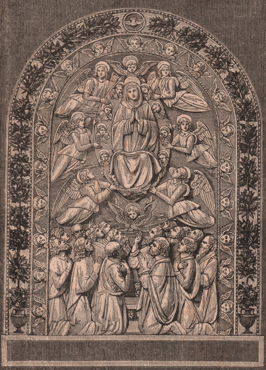 Himmelfahrt der Jungfrau von Andrea Della Robbia