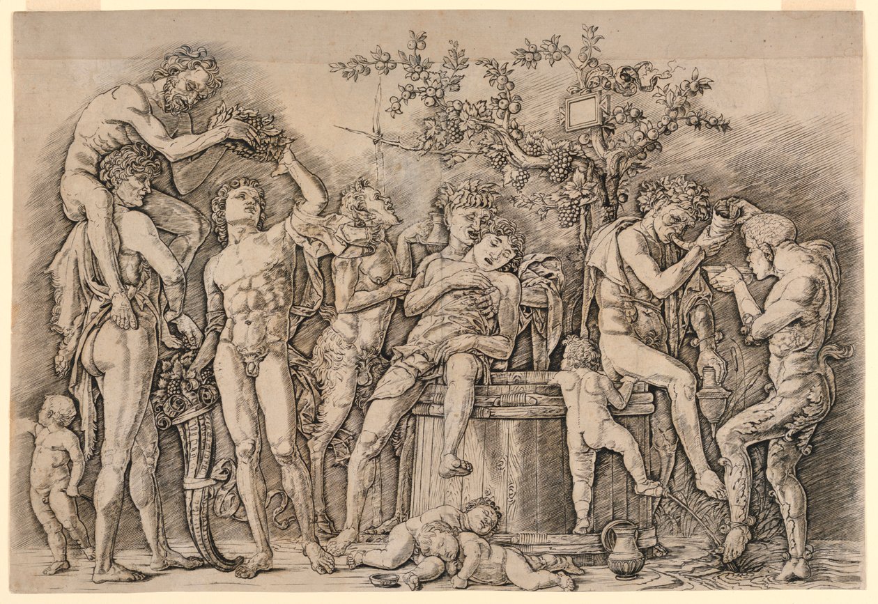Bacchanal von Andrea Mantegna