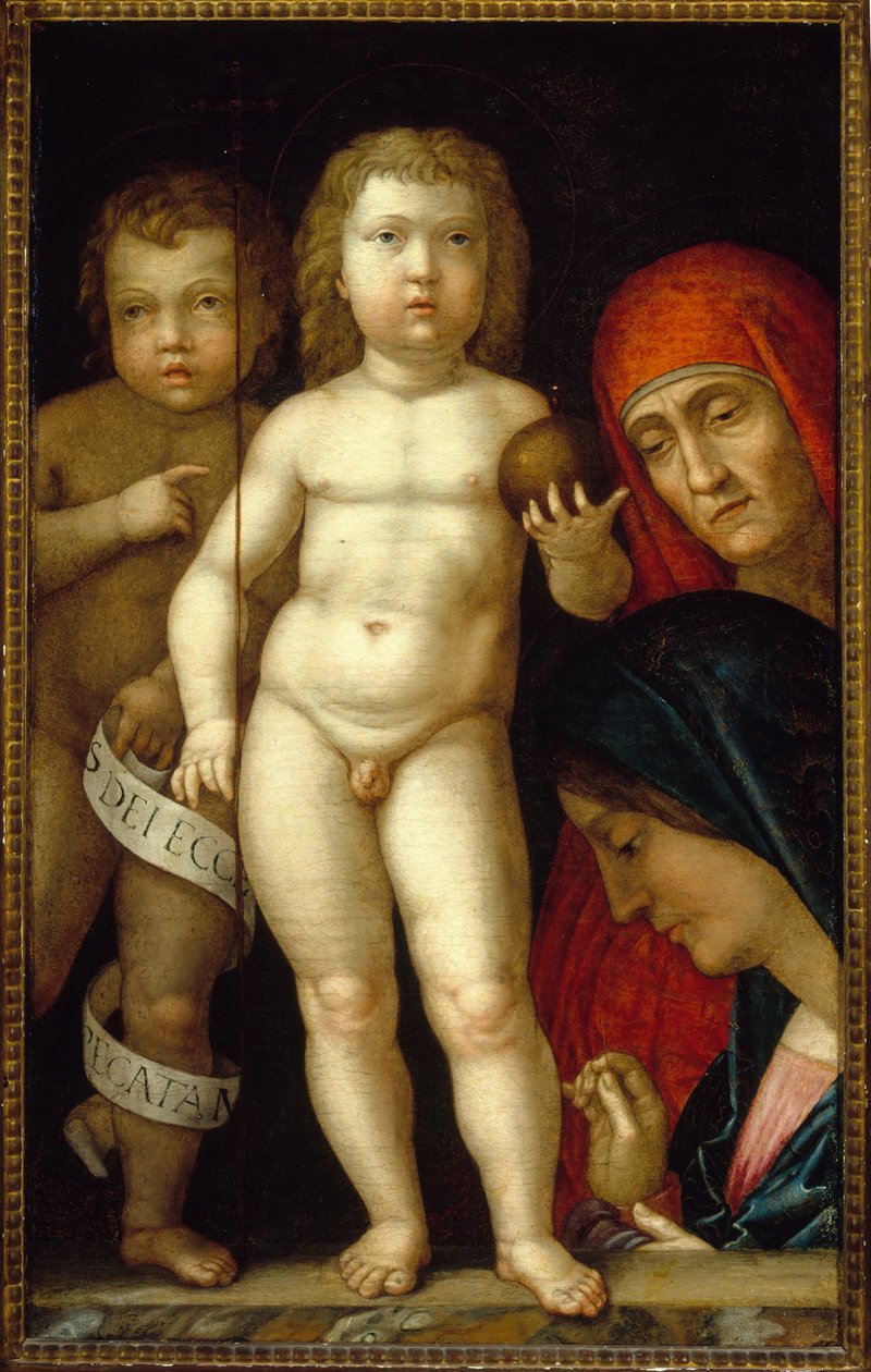 Der Herr der Welt von Andrea Mantegna