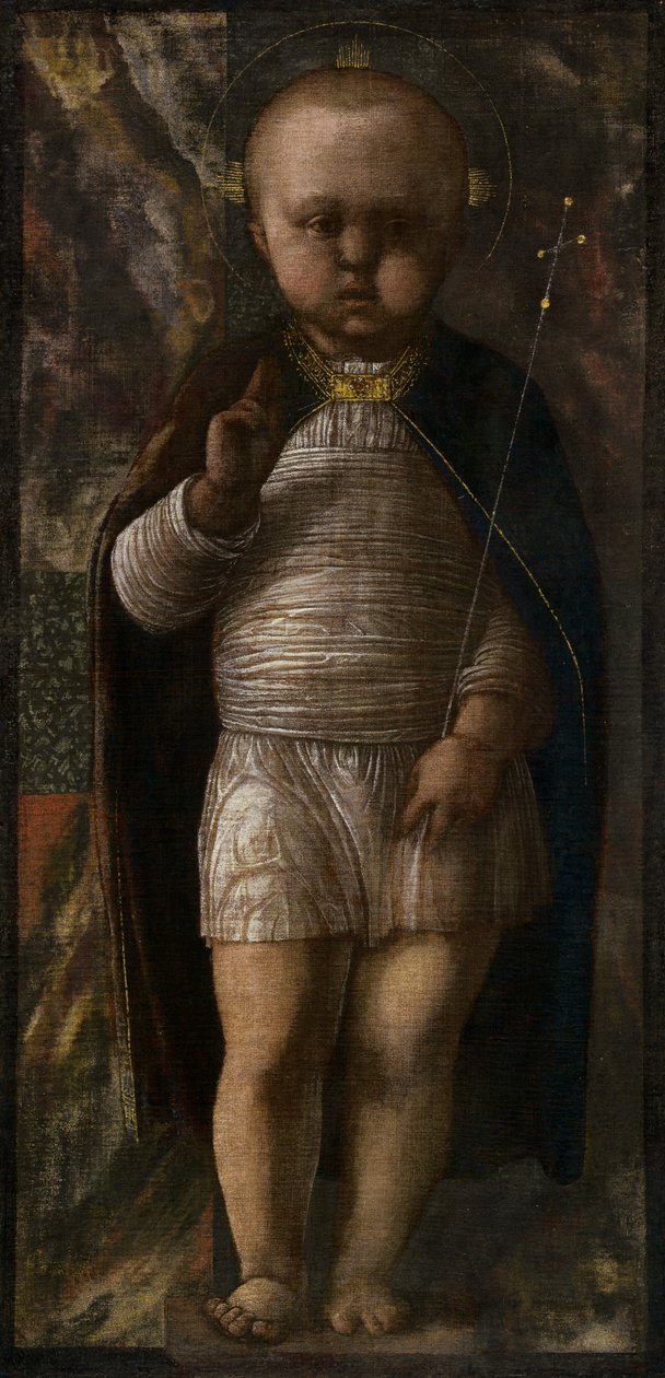 Der Säuglingsretter, ca. 1460 von Andrea Mantegna