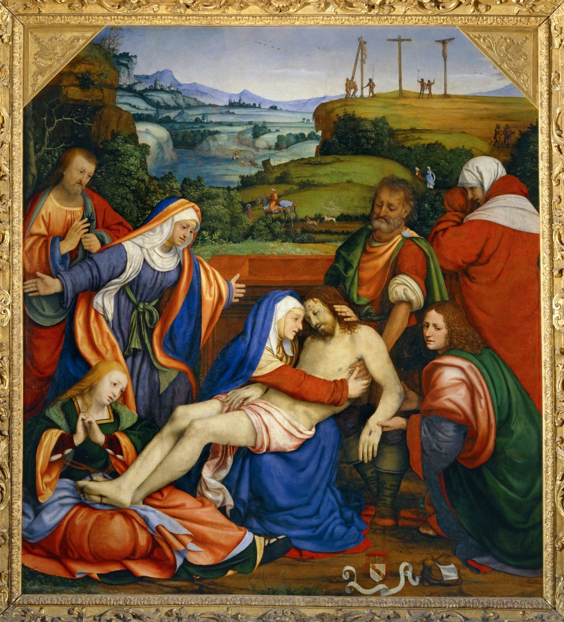 Pietà von Andrea Solario