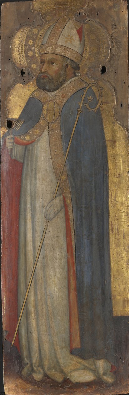 Heiliger Blasius, ca. 1400 von Andrea di Bartolo