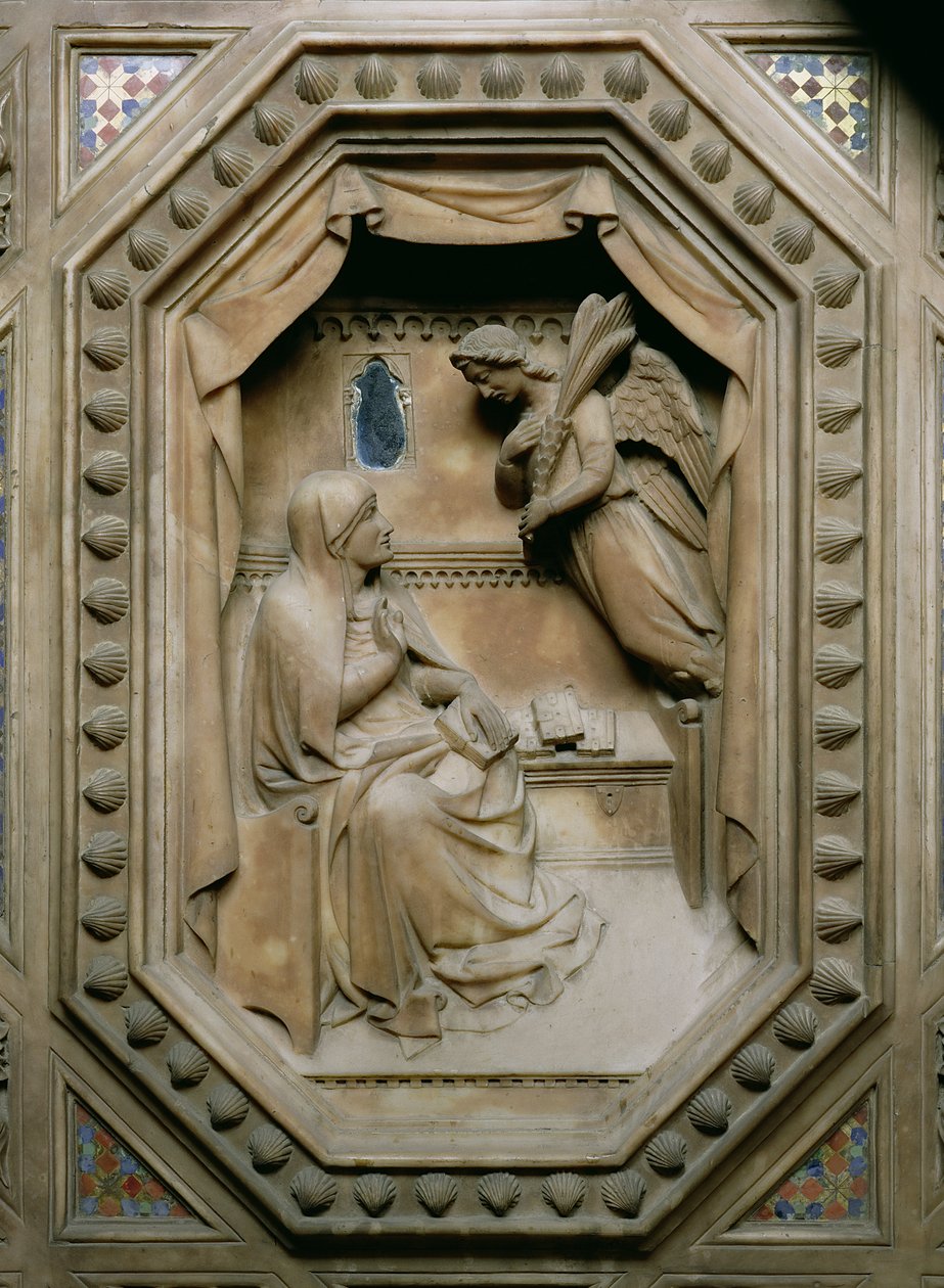 Tabernakel (Detail) von Andrea di Cione Orcagna