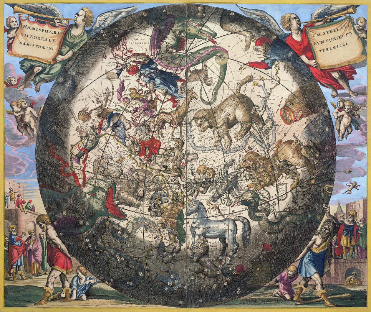 Nördliche (Boreale) Hemisphäre, aus 
