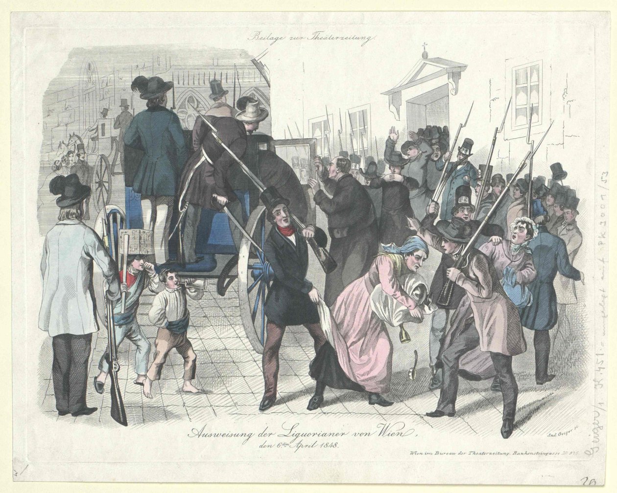 Deportation der Redemptoristen von Wien von Andreas Geiger