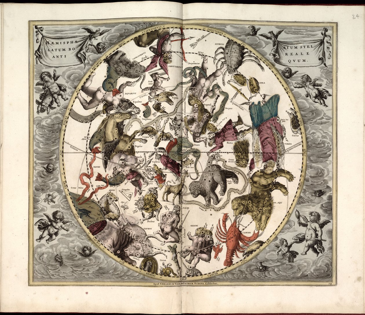 Phillips, 4274 Auch über die Website der Library of Congress als Rasterbild verfügbar. Enthält Index. Einige Platten von Johannes van Loon graviert. Zusätzlich zu den 29 im Inhaltsverzeichnis angegebenen Platten gibt es eine zusätzliche Platte zwischen den von Andreas; Schenk Cellarius
