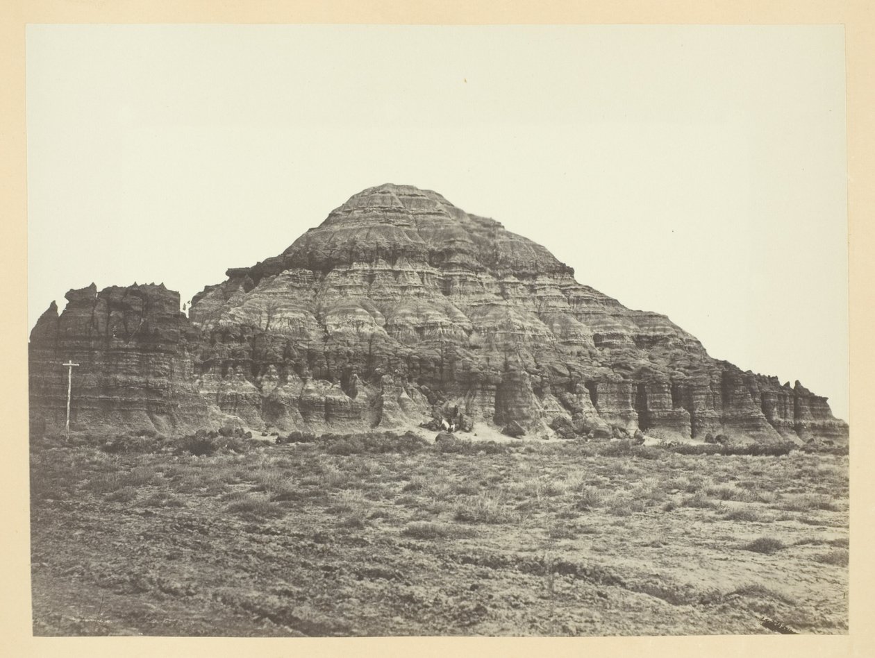 Church Buttes, in der Nähe von Fort Bridger, Wyoming Territory von Andrew Joseph Russell