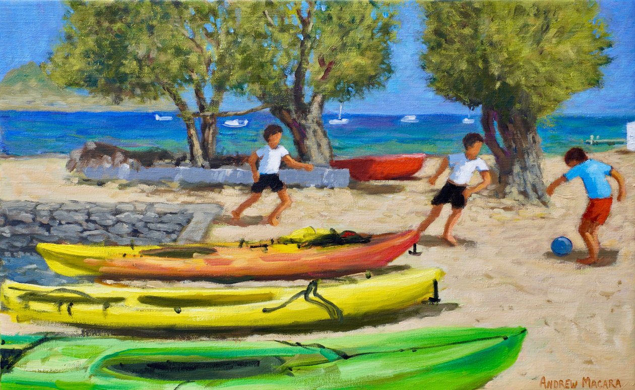 Bunte Kanus, 2025 von Andrew Macara