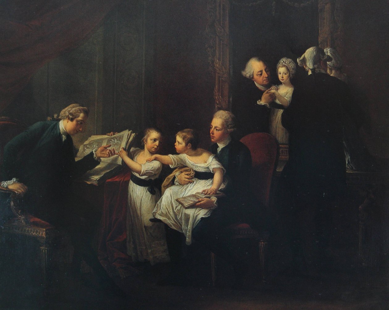 Die Familie Townshend von Angelica Kauffmann