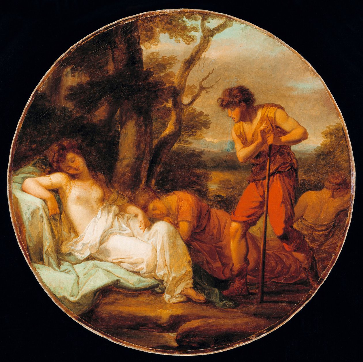 Cymon und Iphigenia (ca. 1780) von Angelica Kauffmann