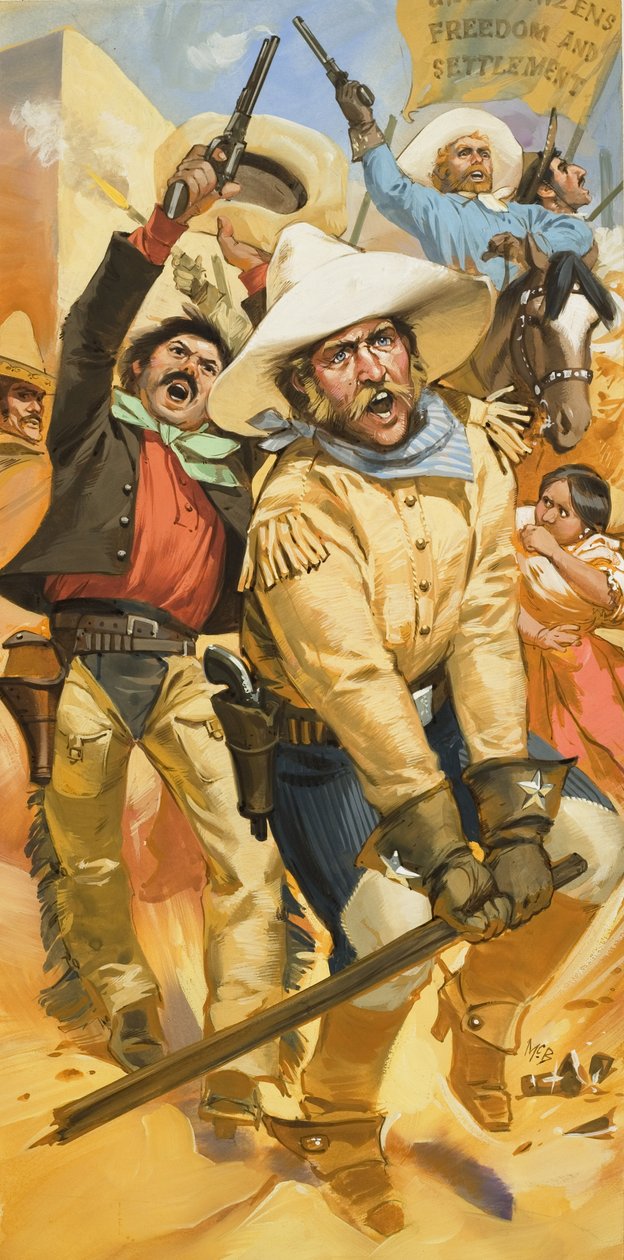 Ärger in Texas von Angus McBride