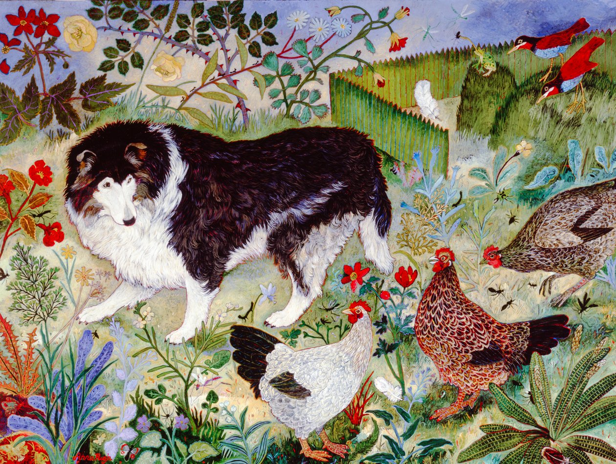 Alter Hund, neue Spuren, 2008 von Anna Pugh