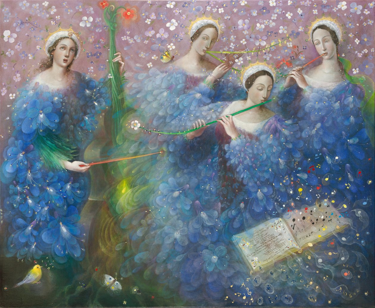 Lied der Göttin Natura - nach der Musik von Max Reger, 2013 von Annael Anelia Pavlova