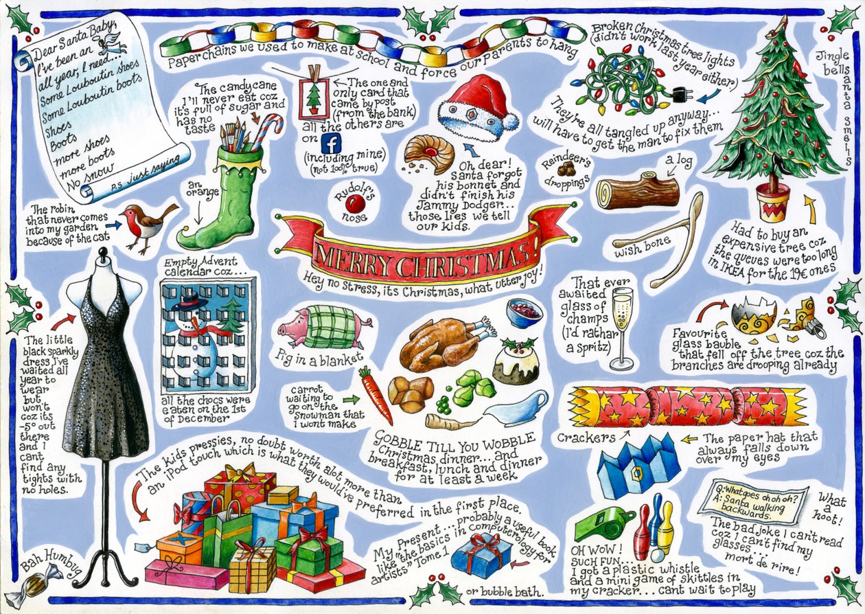 Frohe Weihnachten von Annalisa Morrocco