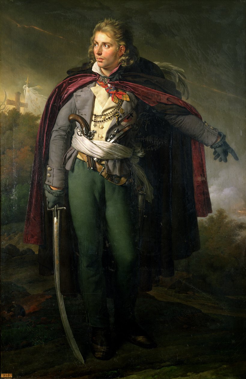 Jacques Cathelineau (1759-93) 1824 von Anne Louis Girodet de Roucy Trioson