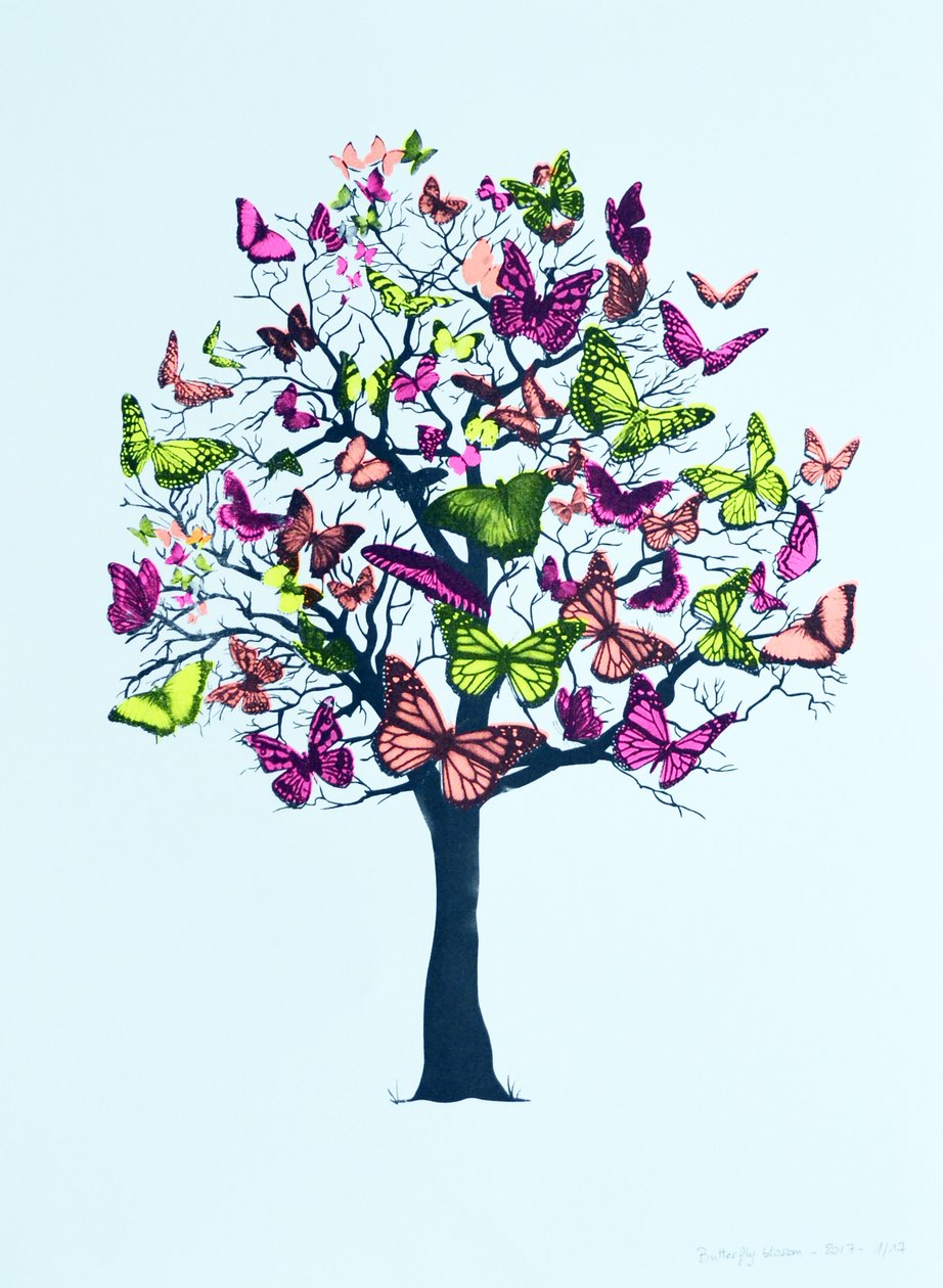 Schmetterlingsblüte, 2016 von Anne Storno