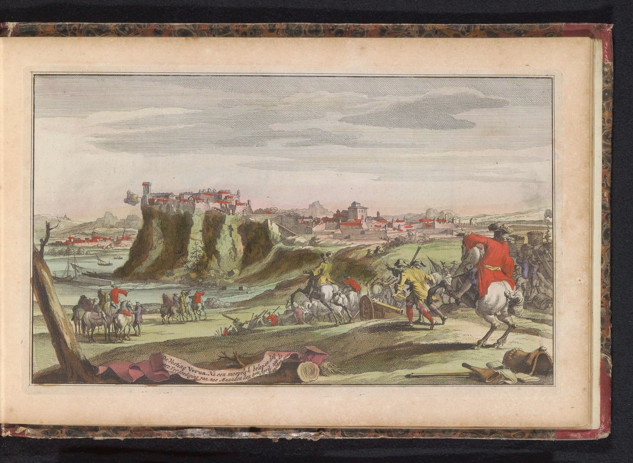 Belagerung von Verua, ca. 1702 von Anonymous