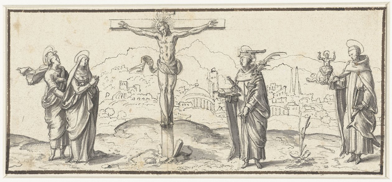Christus am Kreuz von Anonymous