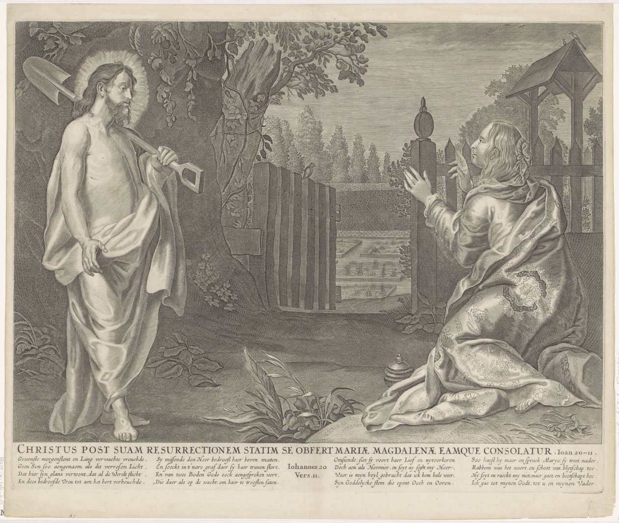 Christus erscheint als Gärtner Maria Magdalena (Noli me tangere) von Anonymous