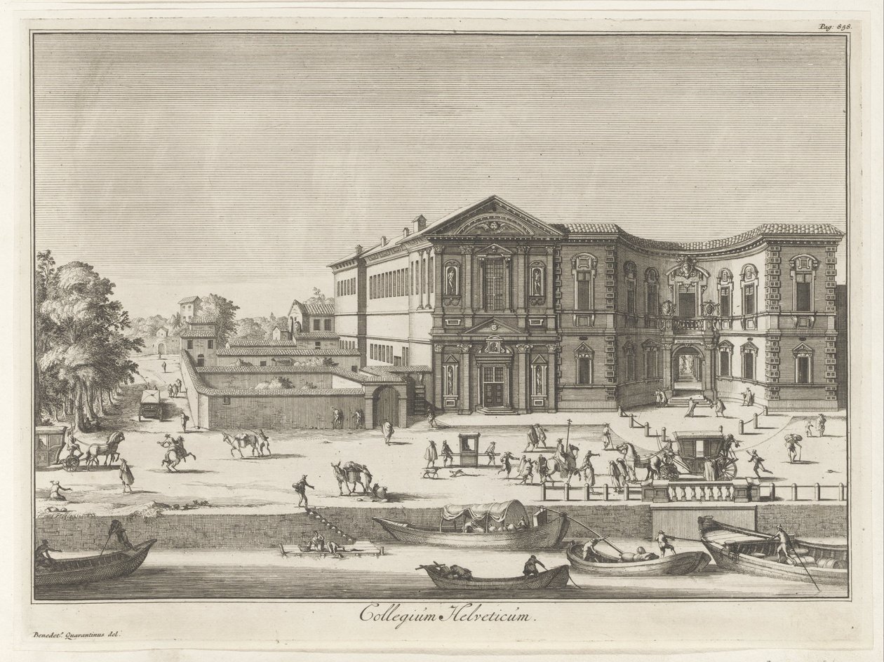 Collegio Helvetia in Mailand von Anonymous