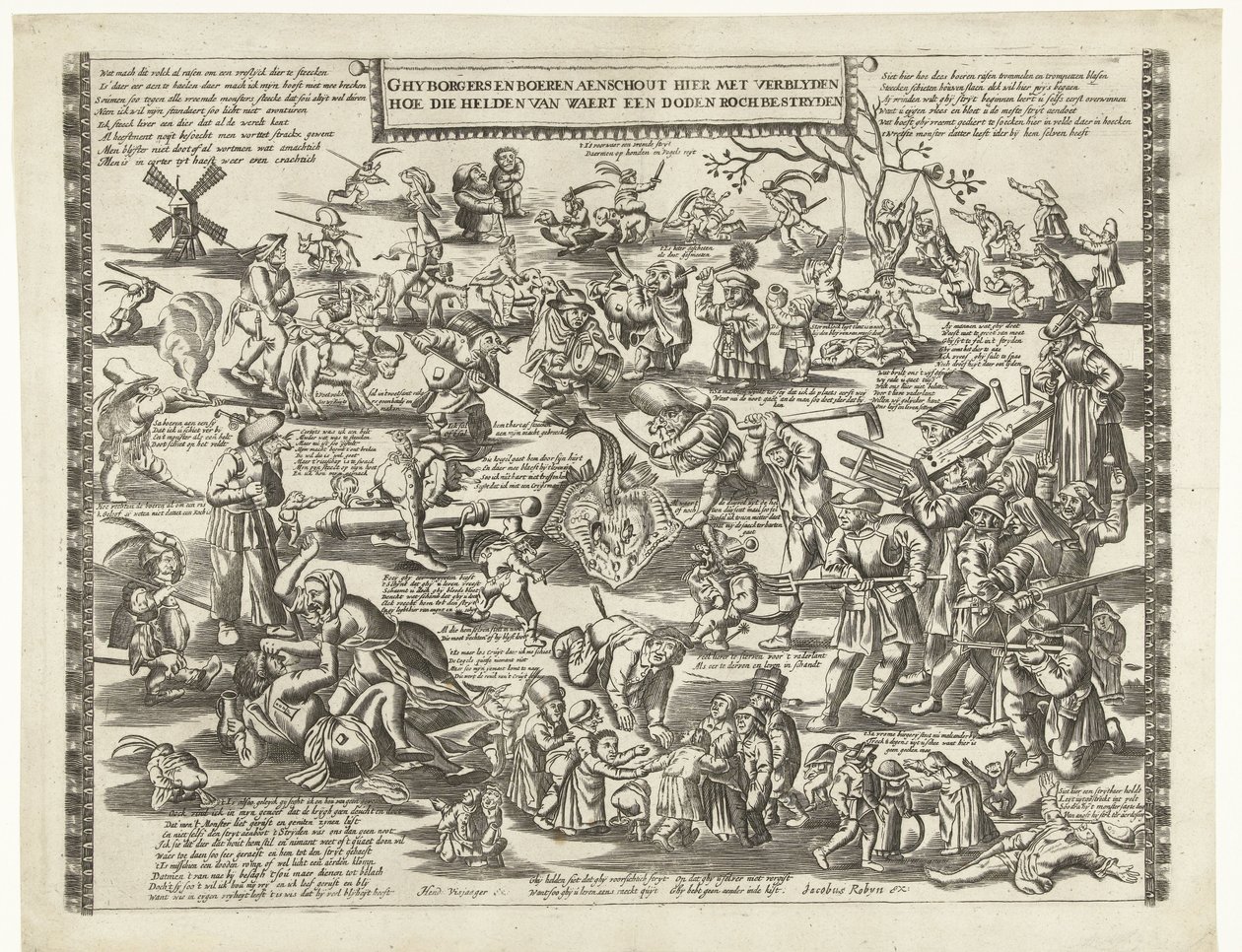 Die Rogstekers von Weert, ca. 1650 von Anonymous