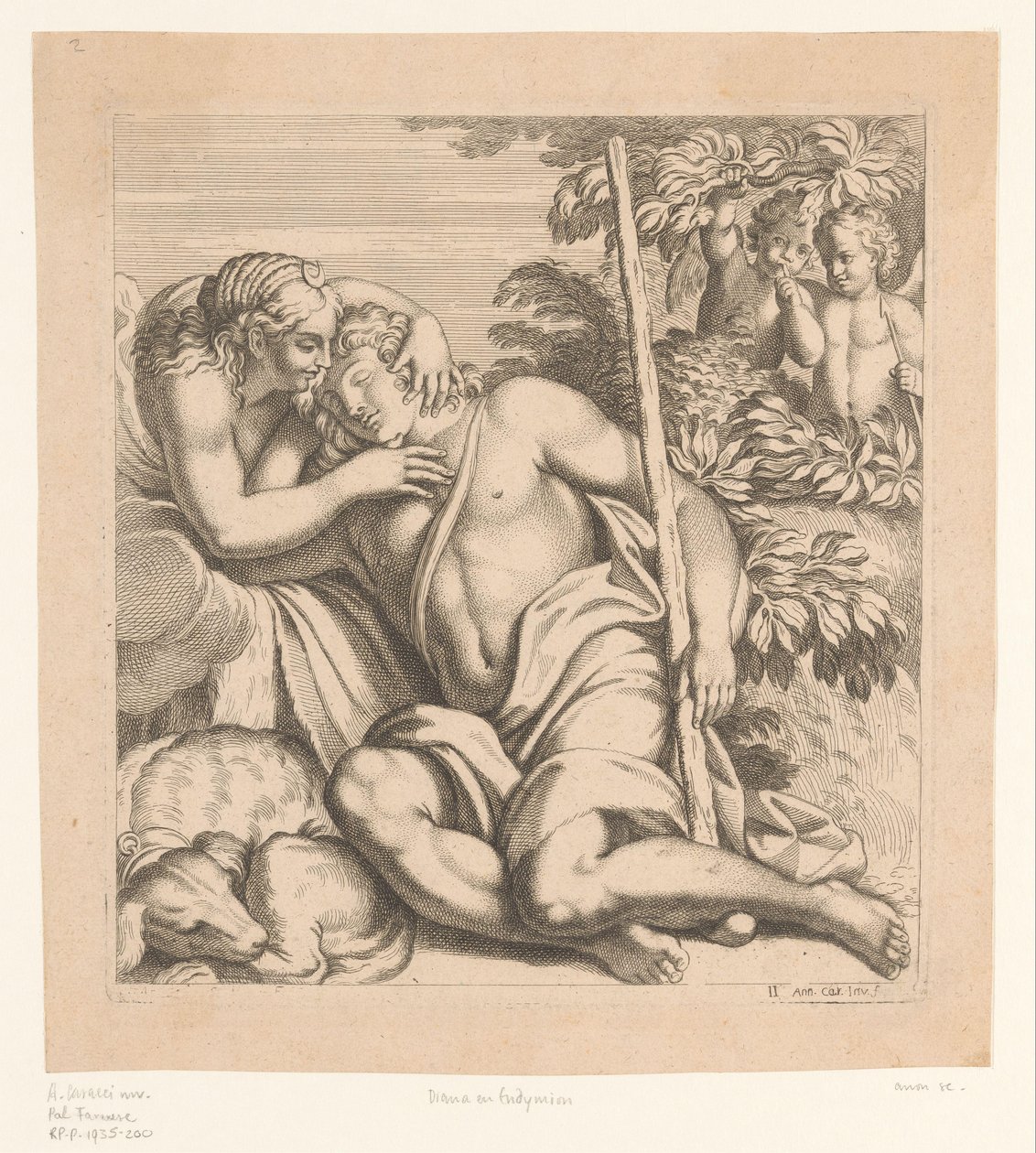 Diana und Endymion von Anonymous
