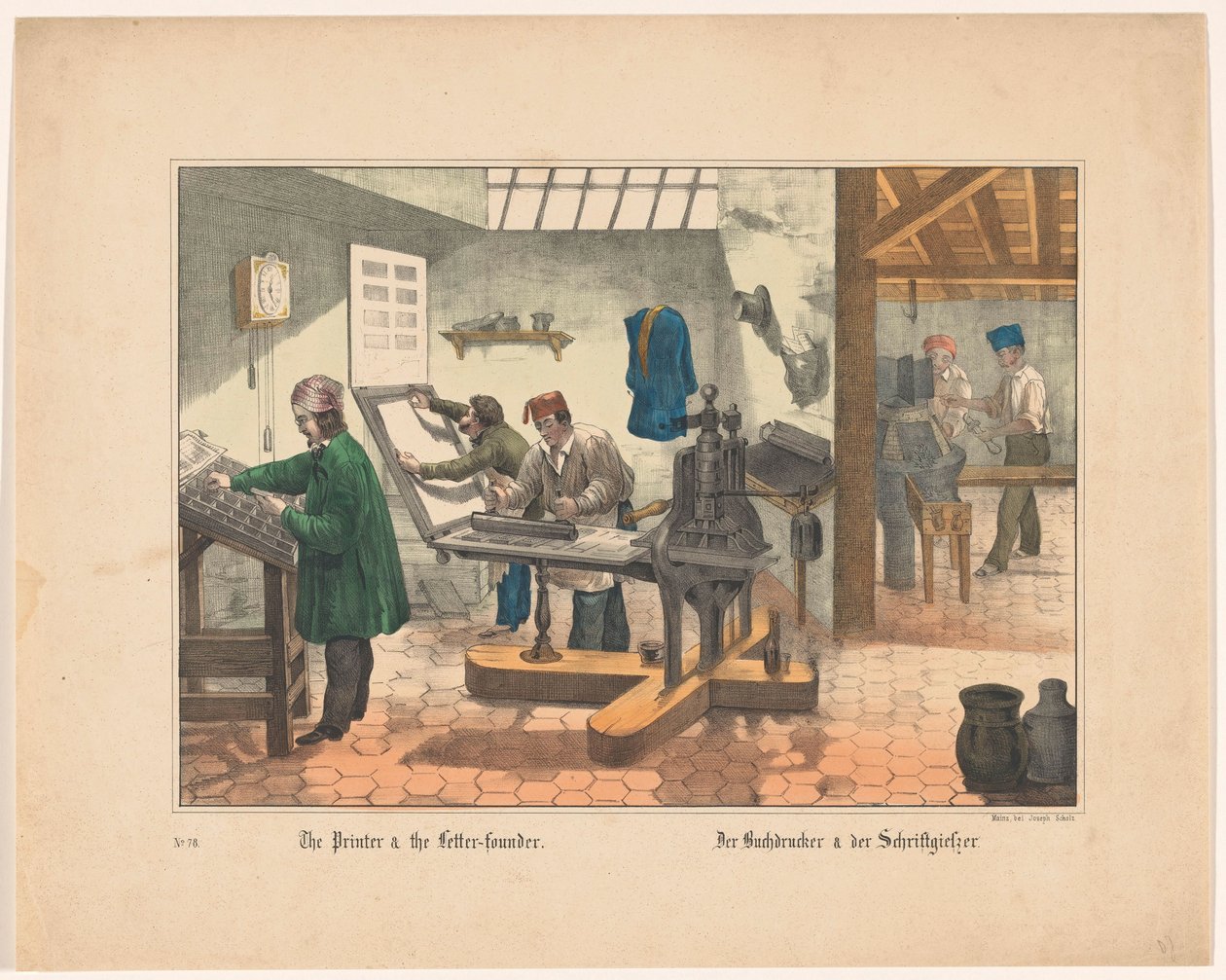 Der Buchdrucker & der Schriftgießer von Anonymous
