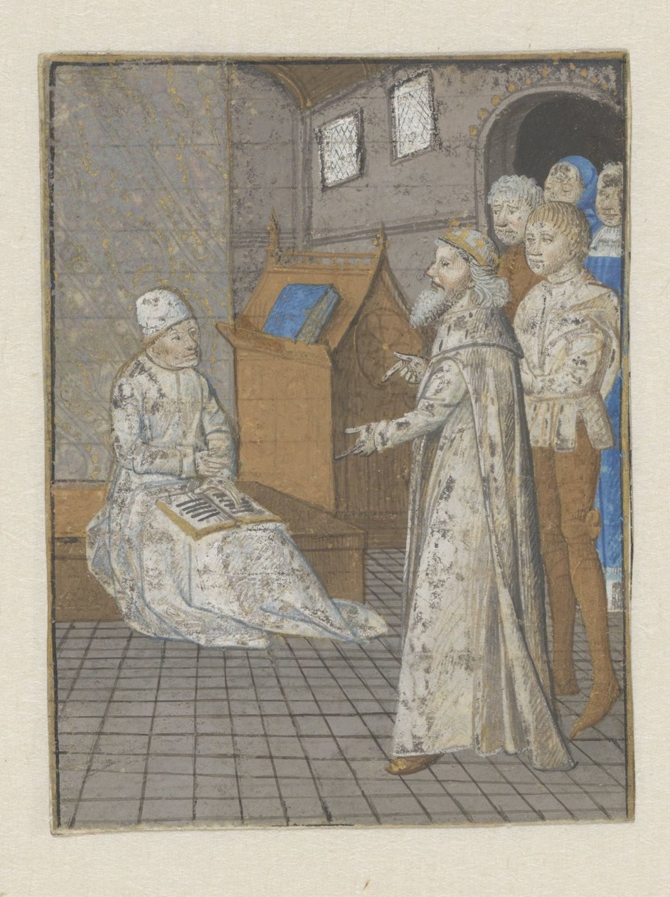 Ein König erzählt seine Geschichte an Boccaccio (Die Schicksale edler Männer und Frauen) (Serientitel) von Anonymous