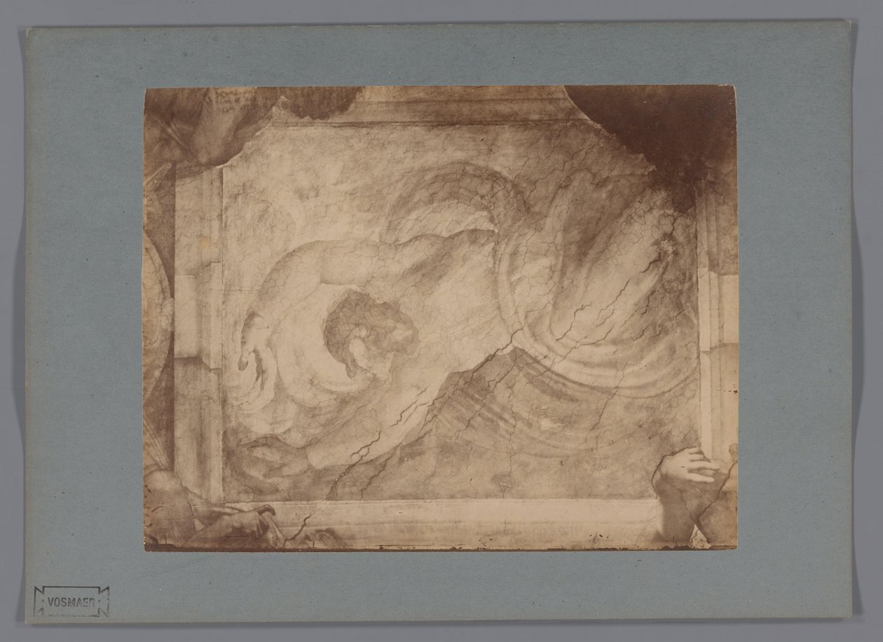 Die Trennung von Licht und Dunkelheit (Michelangelo, Sixtinische Kapelle) von Anonymous