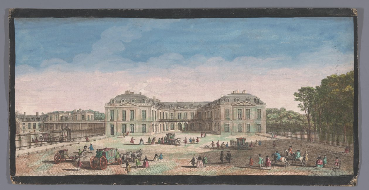 Ansicht des Château de Choisy von Anonymous