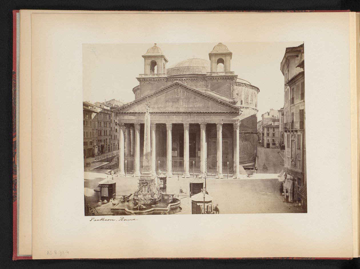 Ansicht des Pantheon in Rom, Italien von Anonymous