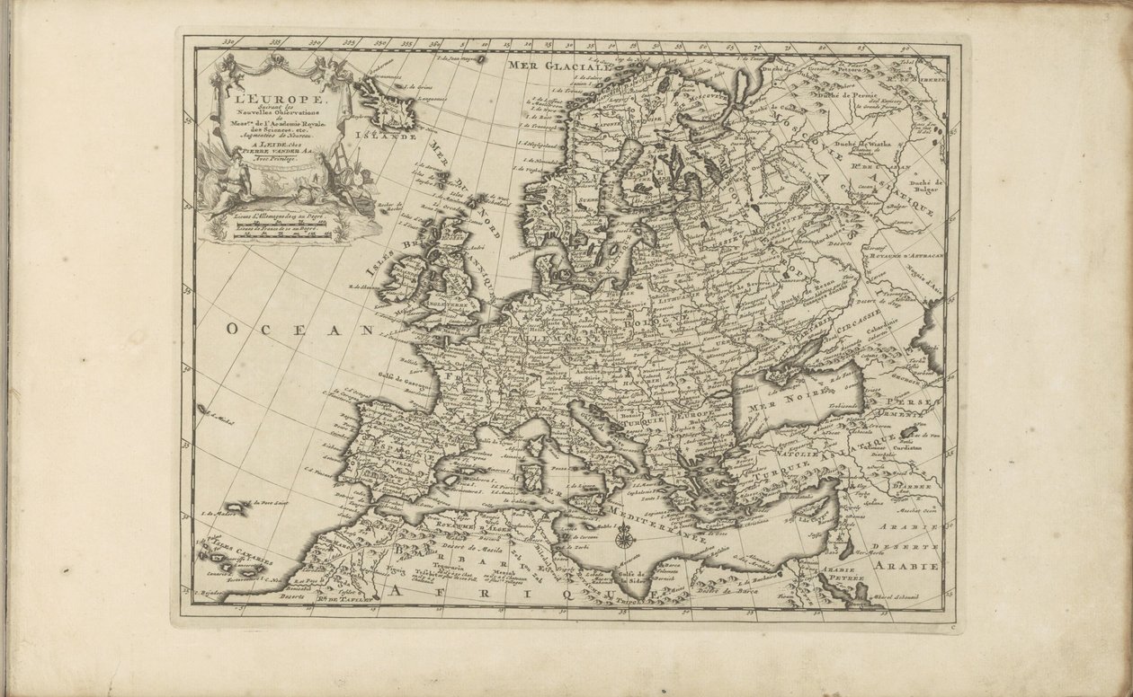Karte von Europa von Anonymous