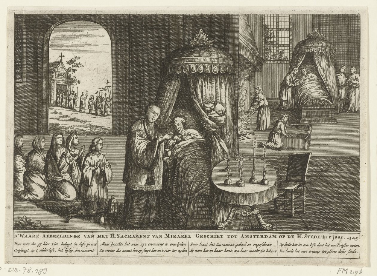 Wunder von Amsterdam, 1345 von Anonymous