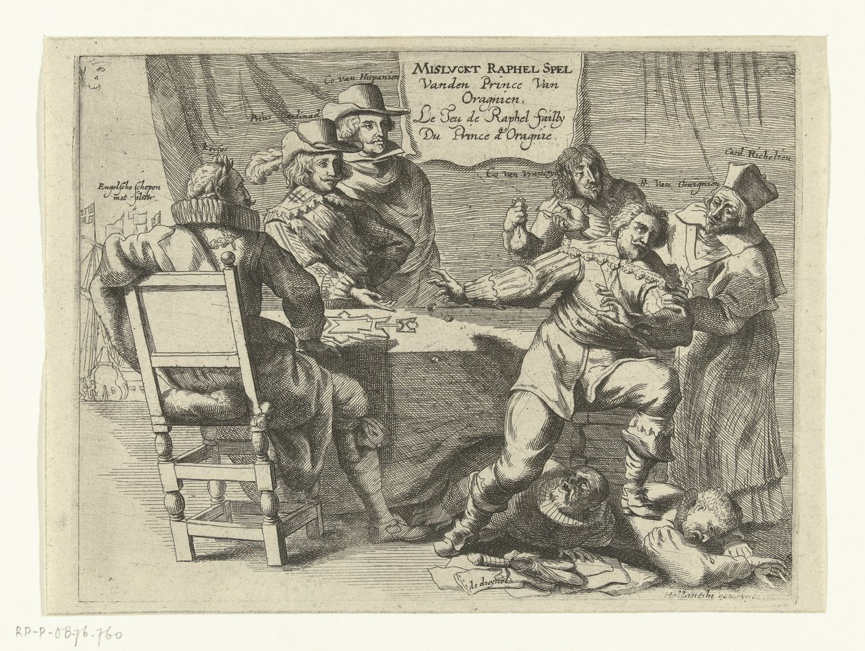Misslungenes Spiel um Schenckenschans, 1635-1636 von Anonymous