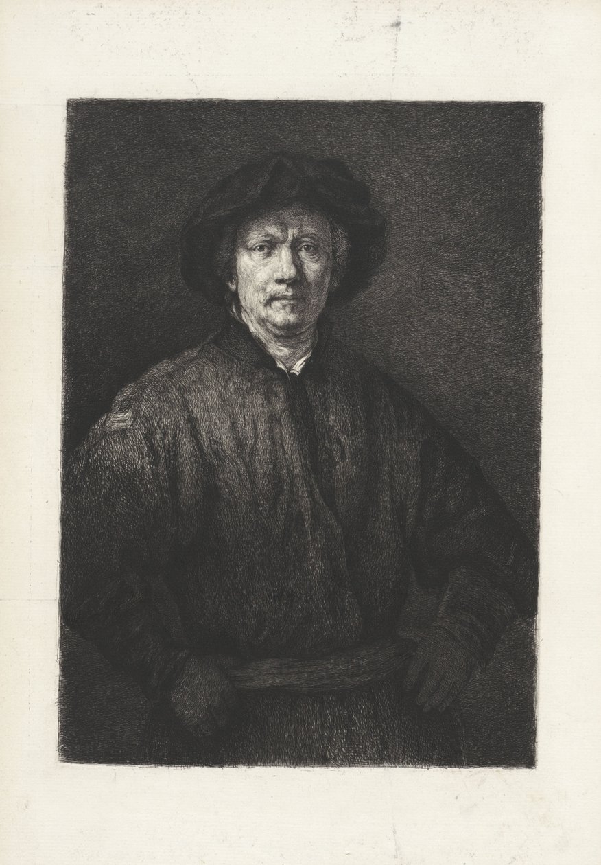 Porträt von Rembrandt Harmensz. van Rijn von Anonymous