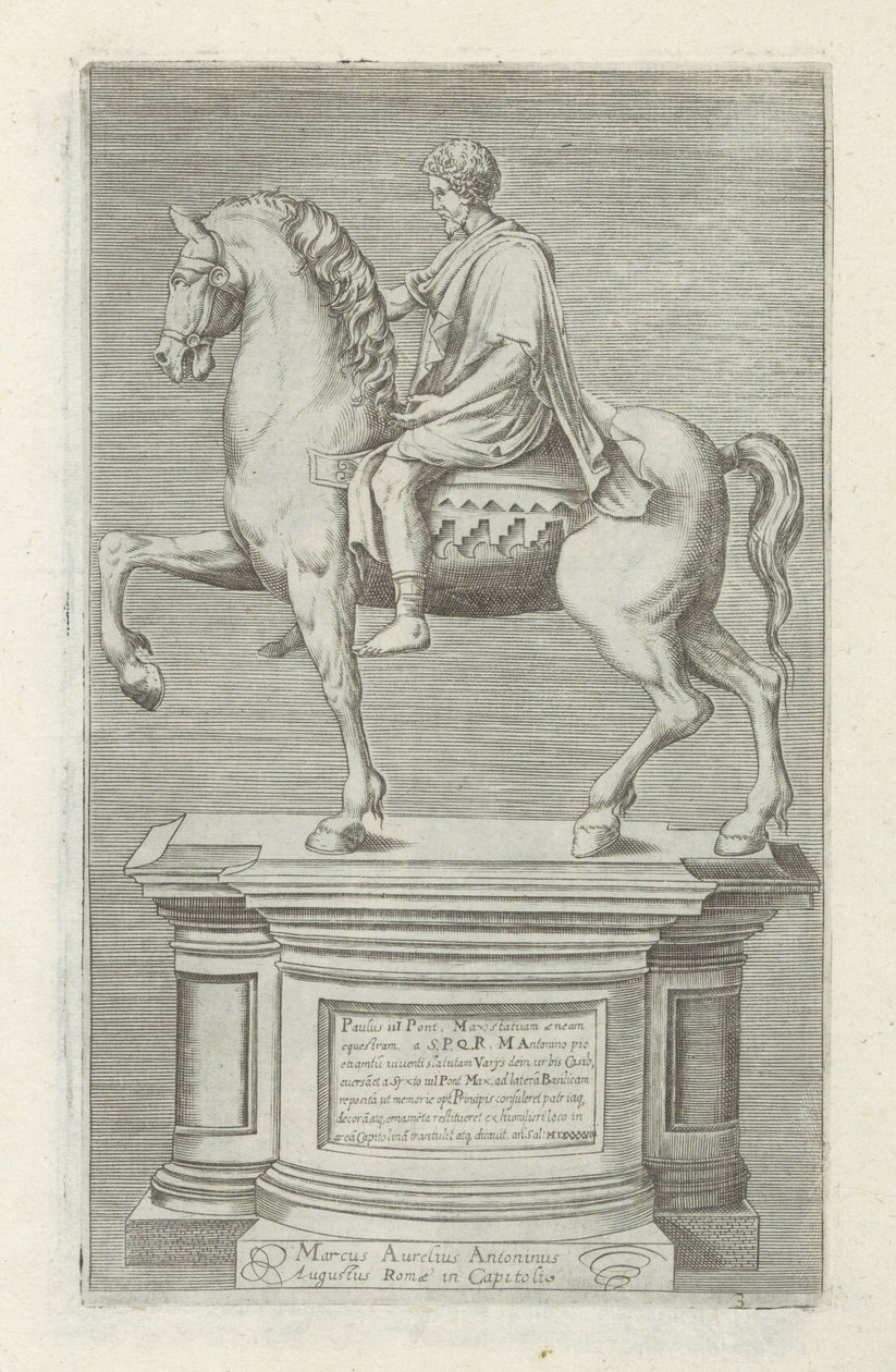 Reiterstandbild von Marcus Aurelius von Anonymous