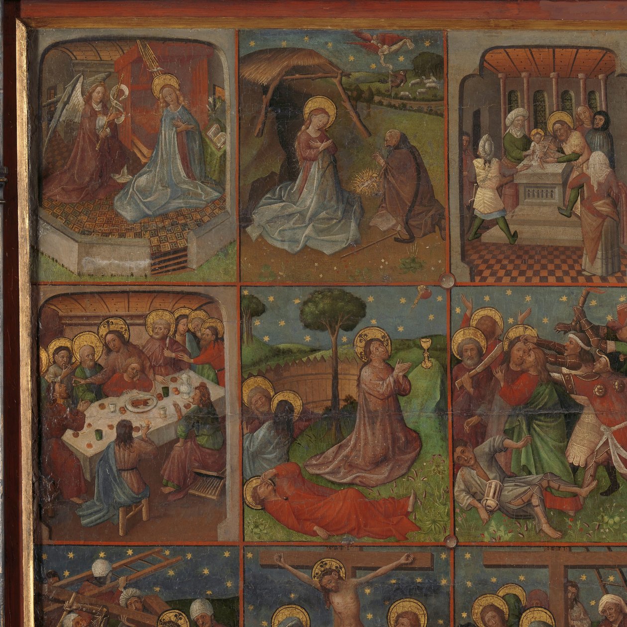 Szenen aus dem Leben Christi, bekannt als die Roermonder Passion von Anonymous