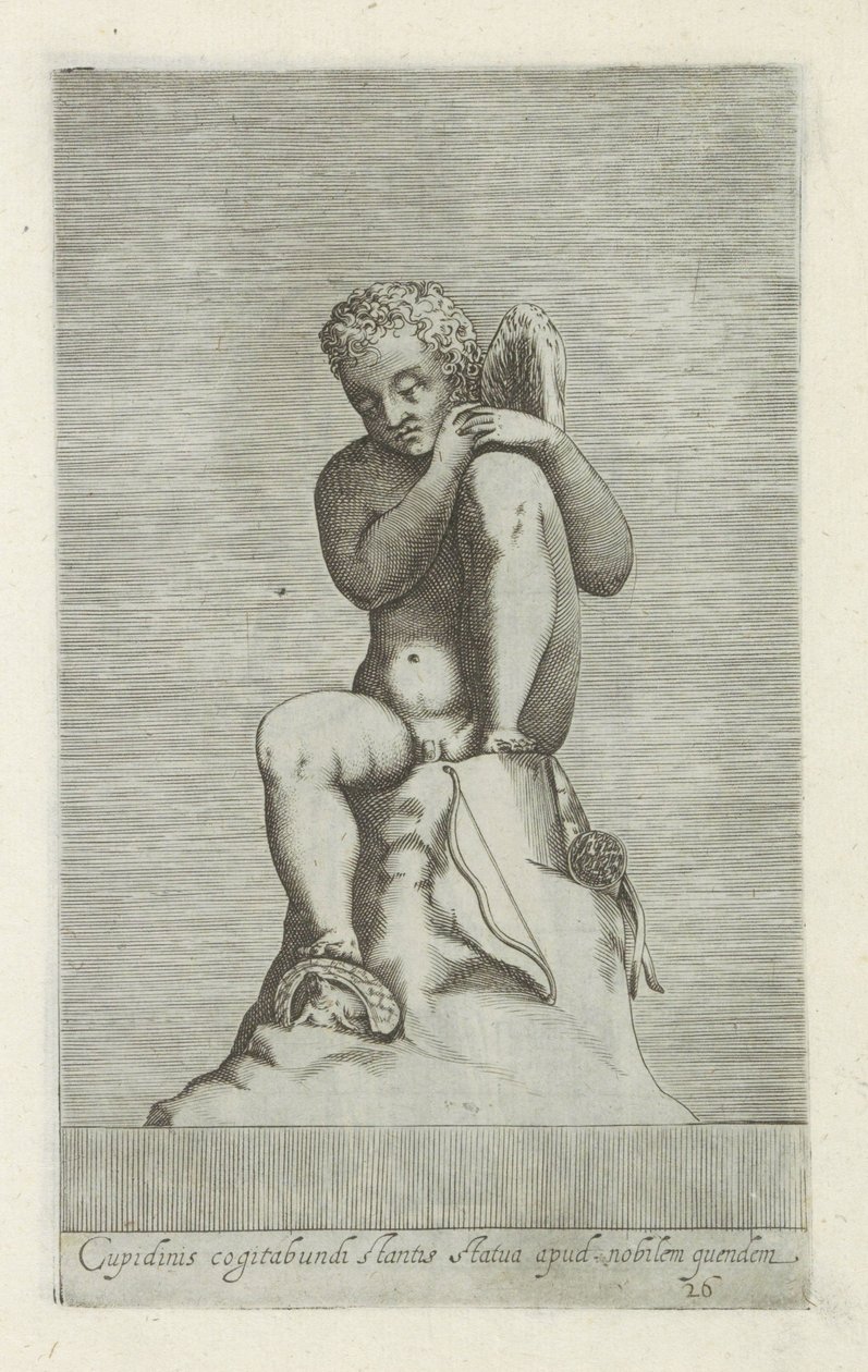Skulptur von Amor von Anonymous