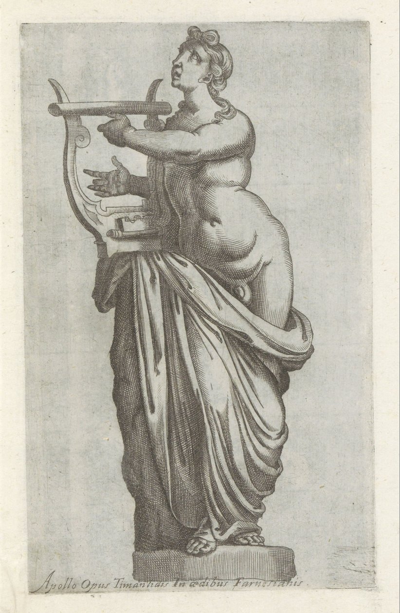 Skulptur von Apollo von Anonymous