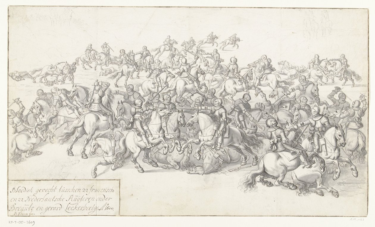 Schlacht von Lekkerbeetje, 1600 von Anonymous