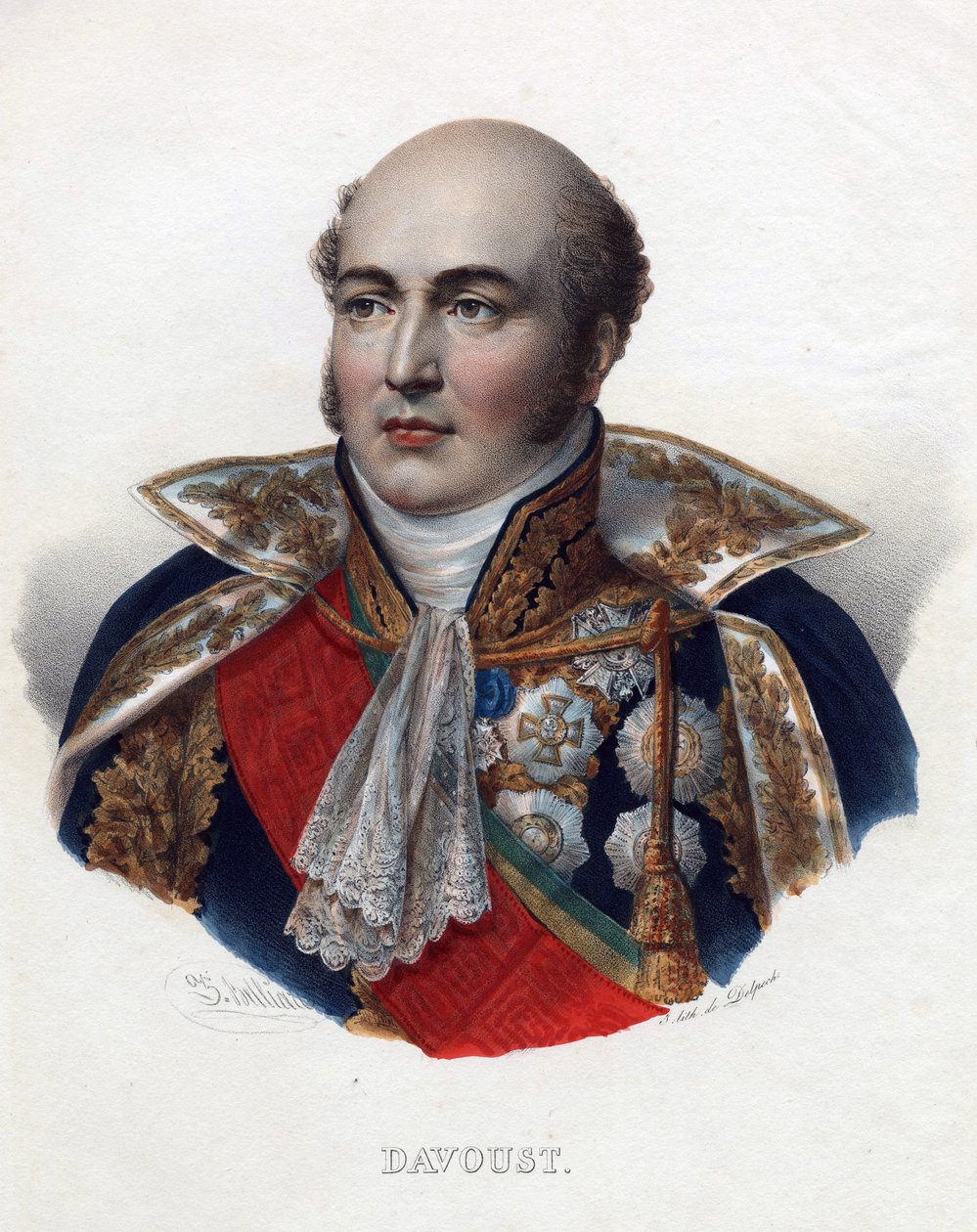 Louis Nicolas Davout (1770-1823), Marschall von Frankreich von Anonymous Anonymous