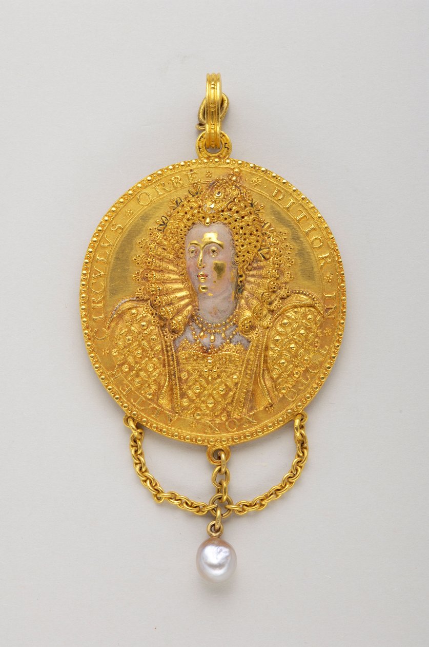 Medaille von 1589 zu Ehren von Königin Elisabeth I. von Anonymous Anonymous