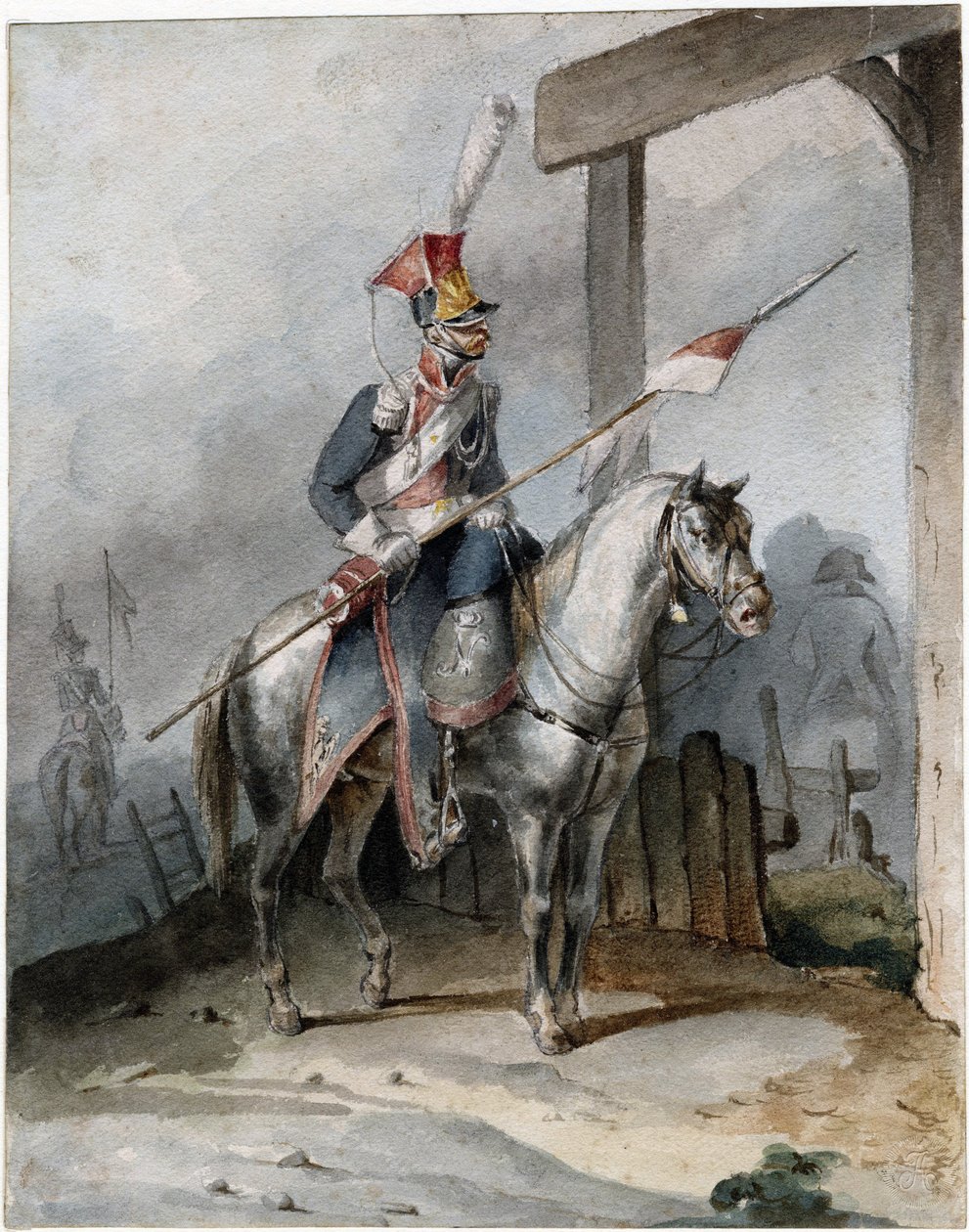 Polnischer Chevauleger der französischen Kaiserlichen Garde von Anonymous Anonymous