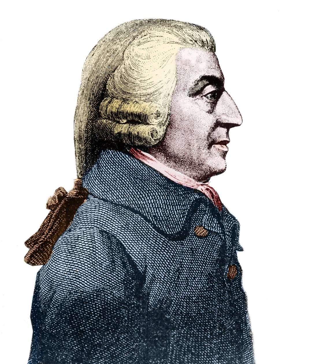 Porträt von Adam Smith (1723-1790), schottischer Philosoph und Ökonom. von Anonymous Anonymous